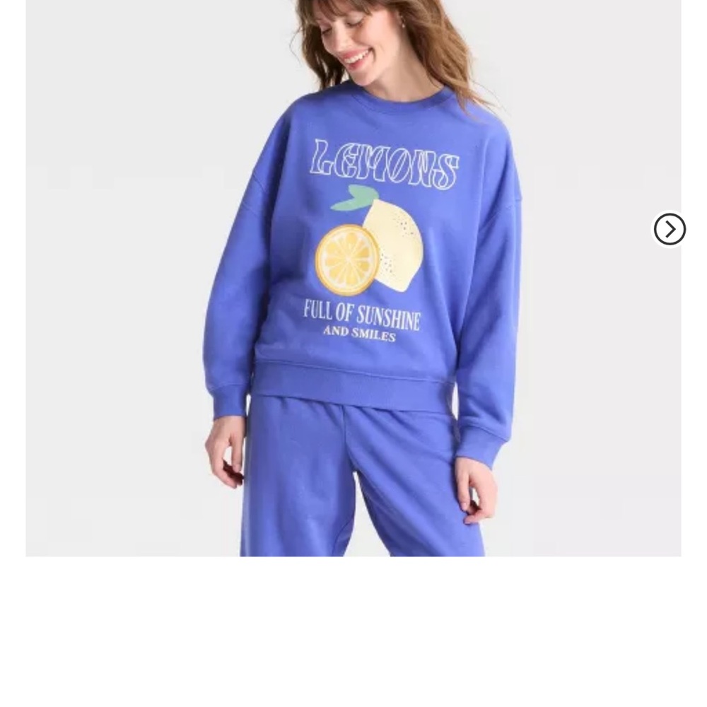 Grayson Threads Blue Lemon Graphic Sweatshirt